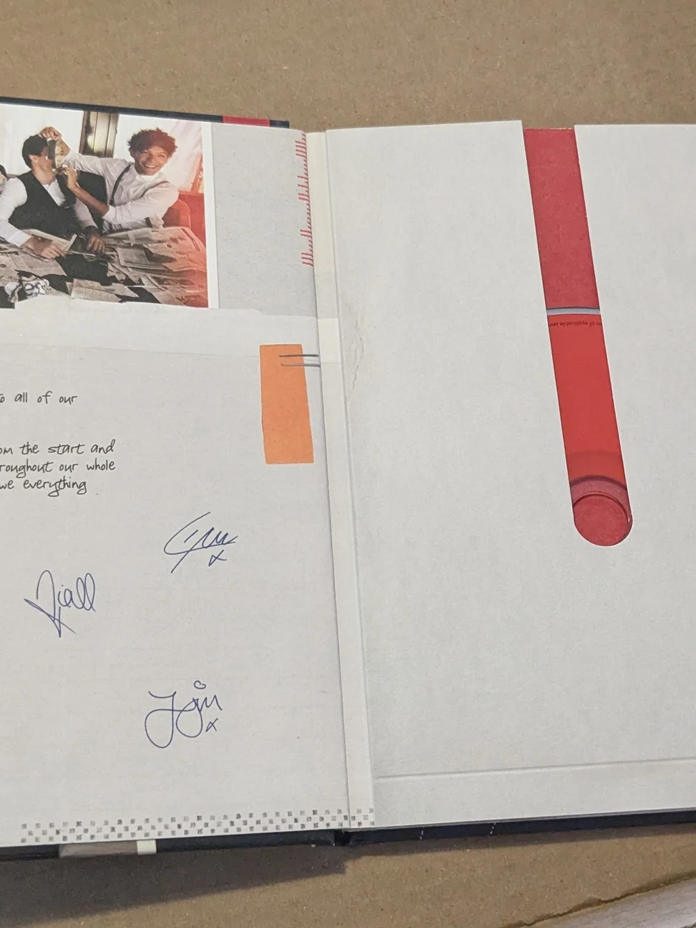 One Direction Take Me Home Yearbook - Picture 3 of 3